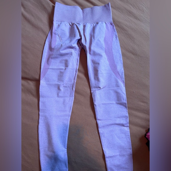 NVGTN leggings PASTEL PINK CONTOUR Small - Picture 2 of 5